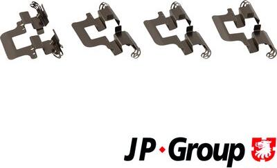JP Group 1164004010 - Комплектующие для колодок дискового тормоза autospares.lv