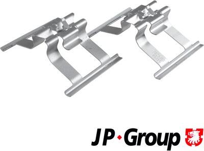 JP Group 1164004310 - Комплектующие для колодок дискового тормоза autospares.lv