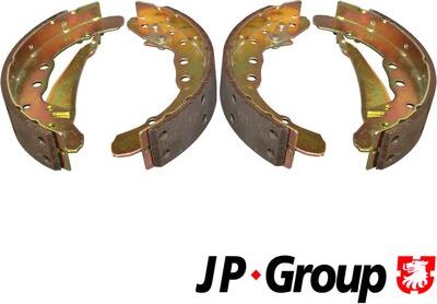 JP Group 1163900810 - Комплект тормозных колодок, барабанные autospares.lv