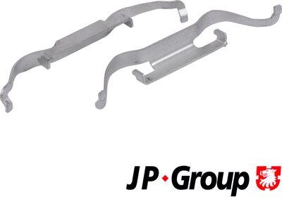 JP Group 1163650910 - Комплектующие для колодок дискового тормоза autospares.lv