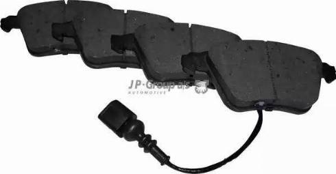 JP Group 1163609710 - Тормозные колодки, дисковые, комплект autospares.lv