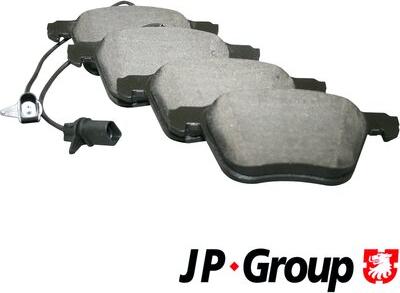 JP Group 1163604410 - Тормозные колодки, дисковые, комплект autospares.lv