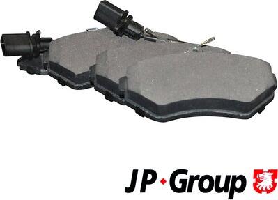 JP Group 1163605010 - Тормозные колодки, дисковые, комплект autospares.lv