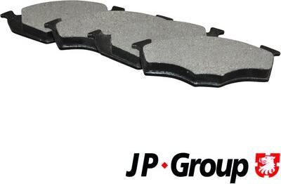 JP Group 1163600710 - Тормозные колодки, дисковые, комплект autospares.lv