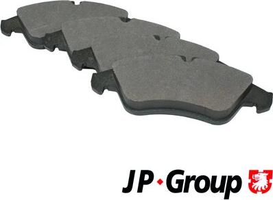 JP Group 1163601510 - Тормозные колодки, дисковые, комплект autospares.lv