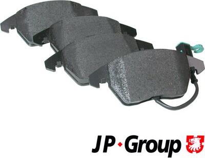 JP Group 1163601110 - Тормозные колодки, дисковые, комплект autospares.lv