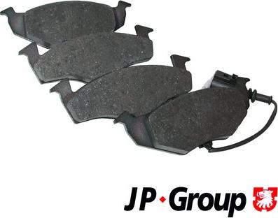 JP Group 1163603110 - Тормозные колодки, дисковые, комплект autospares.lv