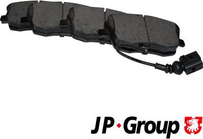 JP Group 1163603210 - Тормозные колодки, дисковые, комплект autospares.lv