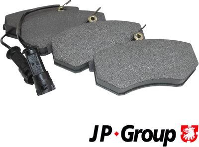 JP Group 1163602310 - Тормозные колодки, дисковые, комплект autospares.lv