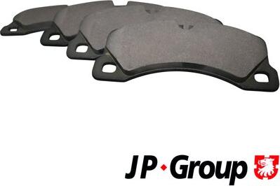 JP Group 1163607110 - Тормозные колодки, дисковые, комплект autospares.lv