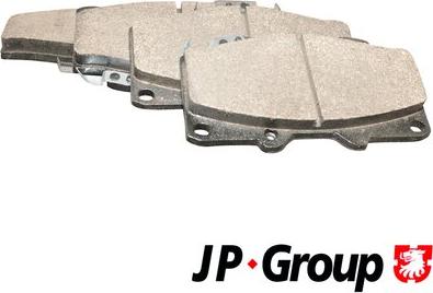 JP Group 1163607310 - Тормозные колодки, дисковые, комплект autospares.lv