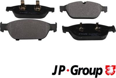 JP Group 1163613610 - Тормозные колодки, дисковые, комплект autospares.lv