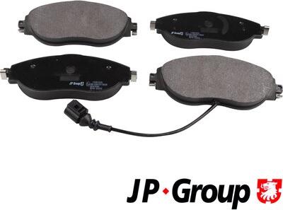JP Group 1163613310 - Тормозные колодки, дисковые, комплект autospares.lv