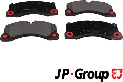 JP Group 1163613210 - Тормозные колодки, дисковые, комплект autospares.lv