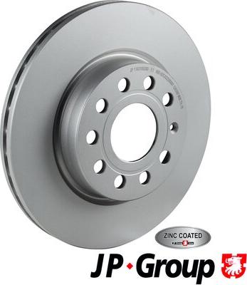 JP Group 1163109300 - Тормозной диск autospares.lv