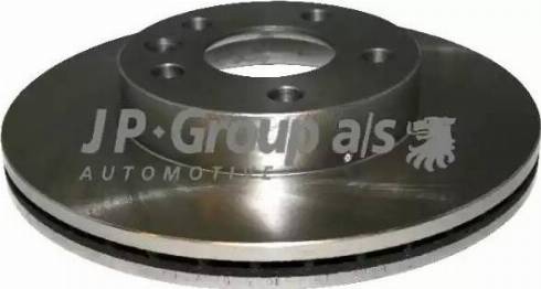 JP Group 1163104500 - Тормозной диск autospares.lv