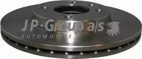 JP Group 1163104000 - Тормозной диск autospares.lv