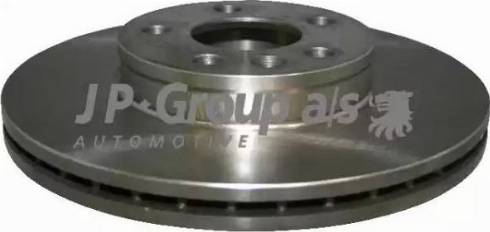 JP Group 1163104700 - Тормозной диск autospares.lv