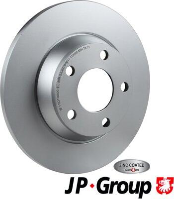 JP Group 1163105800 - Тормозной диск autospares.lv