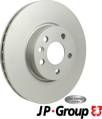 JP Group 1163105300 - Тормозной диск autospares.lv