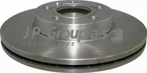 JP Group 1163105200 - Тормозной диск autospares.lv