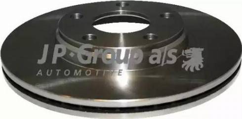 JP Group 1163106200 - Тормозной диск autospares.lv