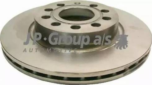 JP Group 1163101400 - Тормозной диск autospares.lv