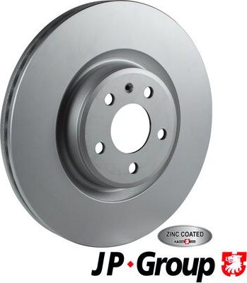 JP Group 1163108400 - Тормозной диск autospares.lv