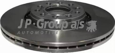 JP Group 1163103100 - Тормозной диск autospares.lv