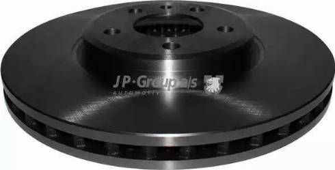 JP Group 1163107500 - Тормозной диск autospares.lv