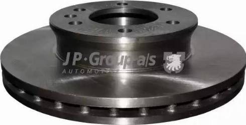 JP Group 1163107000 - Тормозной диск autospares.lv