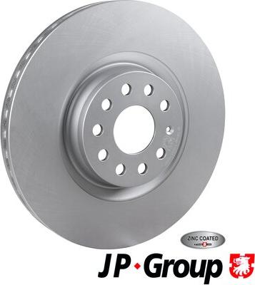 JP Group 1163114400 - Тормозной диск autospares.lv