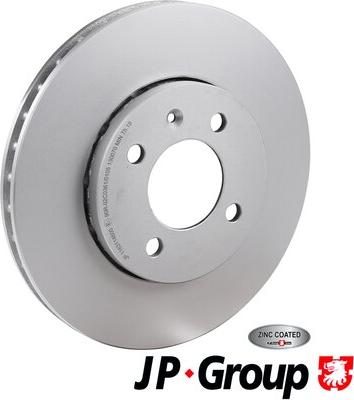 JP Group 1163114600 - Тормозной диск autospares.lv