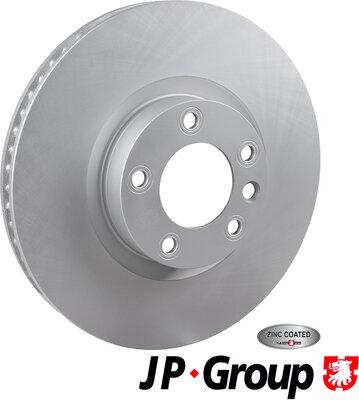 JP Group 1163116570 - Тормозной диск autospares.lv