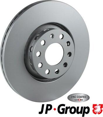JP Group 1163110500 - Тормозной диск autospares.lv