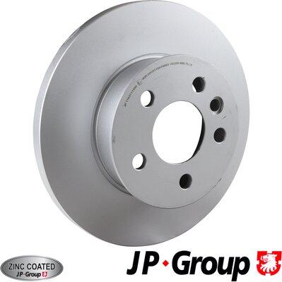 JP Group 1163111400 - Тормозной диск autospares.lv