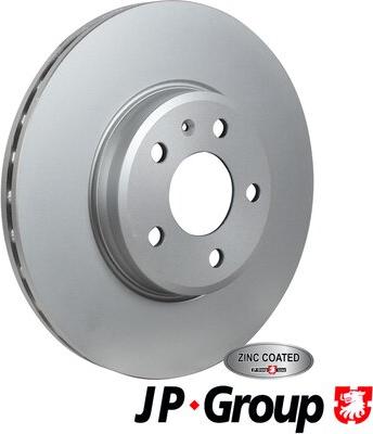 JP Group 1163113800 - Тормозной диск autospares.lv