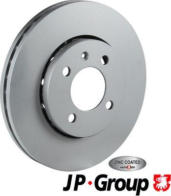 JP Group 1163112900 - Тормозной диск autospares.lv