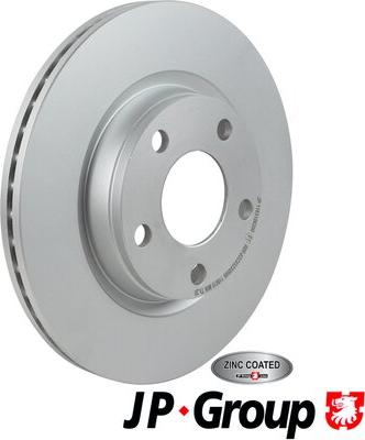 JP Group 1163112600 - Тормозной диск autospares.lv