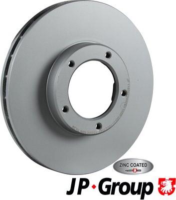 JP Group 1163112800 - Тормозной диск autospares.lv