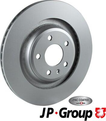 JP Group 1163208100 - Тормозной диск autospares.lv