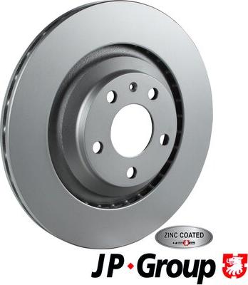 JP Group 1163207400 - Тормозной диск autospares.lv