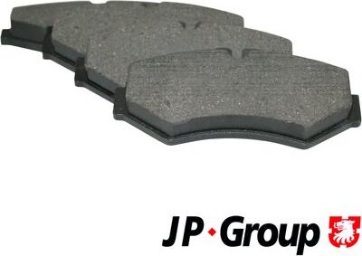 JP Group 1163705610 - Тормозные колодки, дисковые, комплект autospares.lv