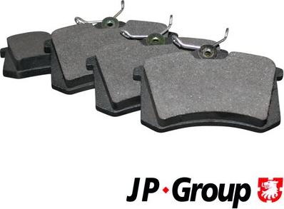 JP Group 1163705310 - Тормозные колодки, дисковые, комплект autospares.lv
