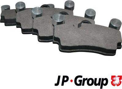 JP Group 1163706910 - Тормозные колодки, дисковые, комплект autospares.lv