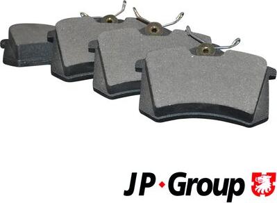 JP Group 1163706310 - Тормозные колодки, дисковые, комплект autospares.lv