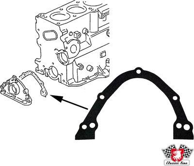 JP Group 1119100300 - Прокладка, крышка картера (блок-картер двигателя) autospares.lv