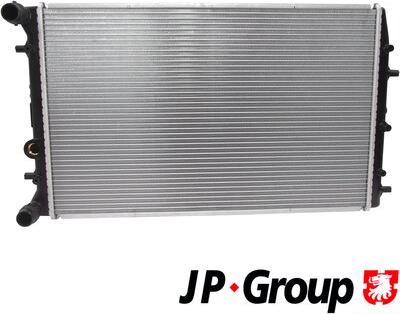 JP Group 1114204400 - Радиатор, охлаждение двигателя autospares.lv