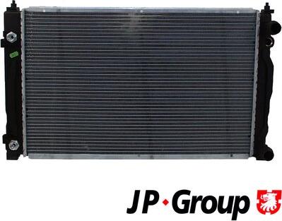 JP Group 1114204600 - Радиатор, охлаждение двигателя autospares.lv