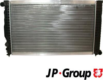 JP Group 1114204300 - Радиатор, охлаждение двигателя autospares.lv